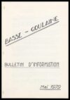 1979 – 05 Mai – Bulletin d’Information