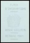 1981 – 10 Octobre – Flash d’Informations